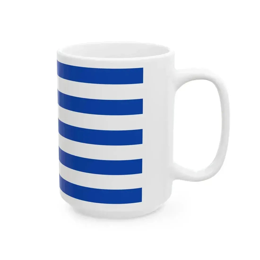 Flag of El Salvador 1869-1873 (El Salvador) White Coffee Mug - Go Mug Yourself