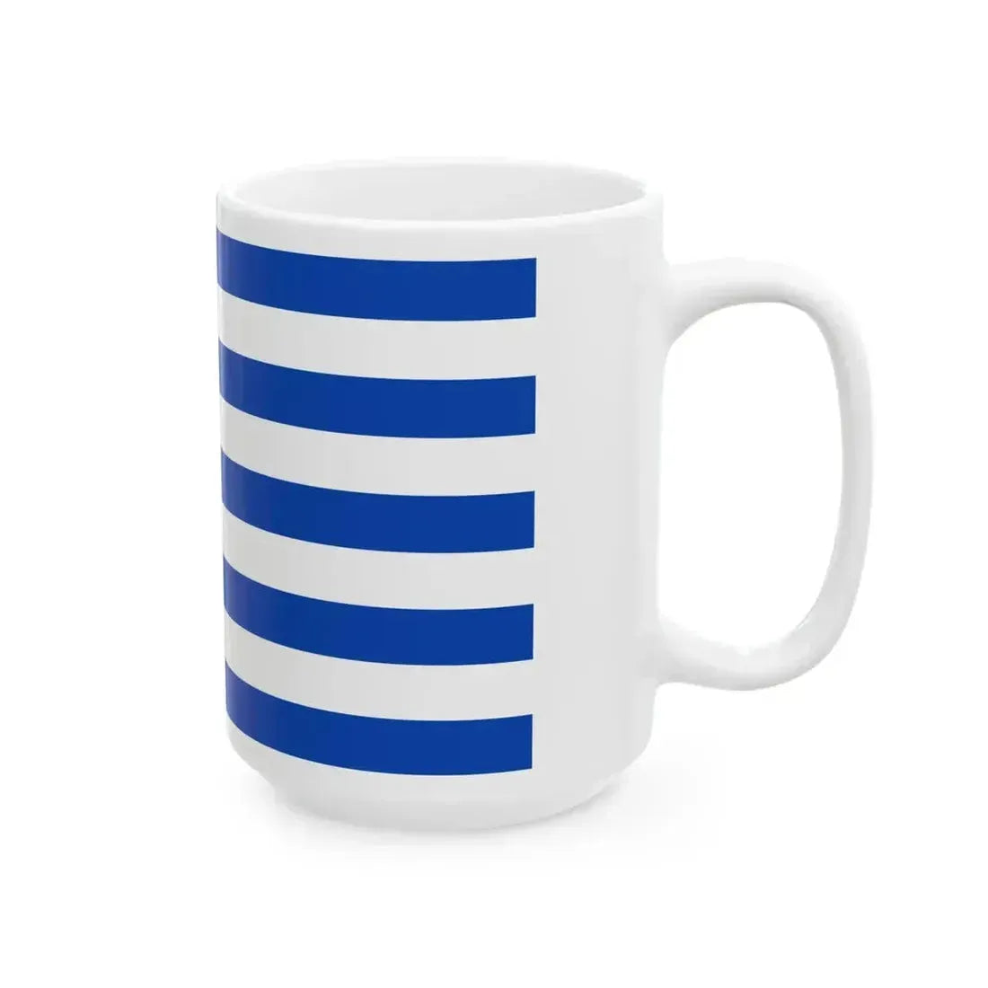 Flag of El Salvador 1875-1877 (El Salvador) White Coffee Mug - Go Mug Yourself