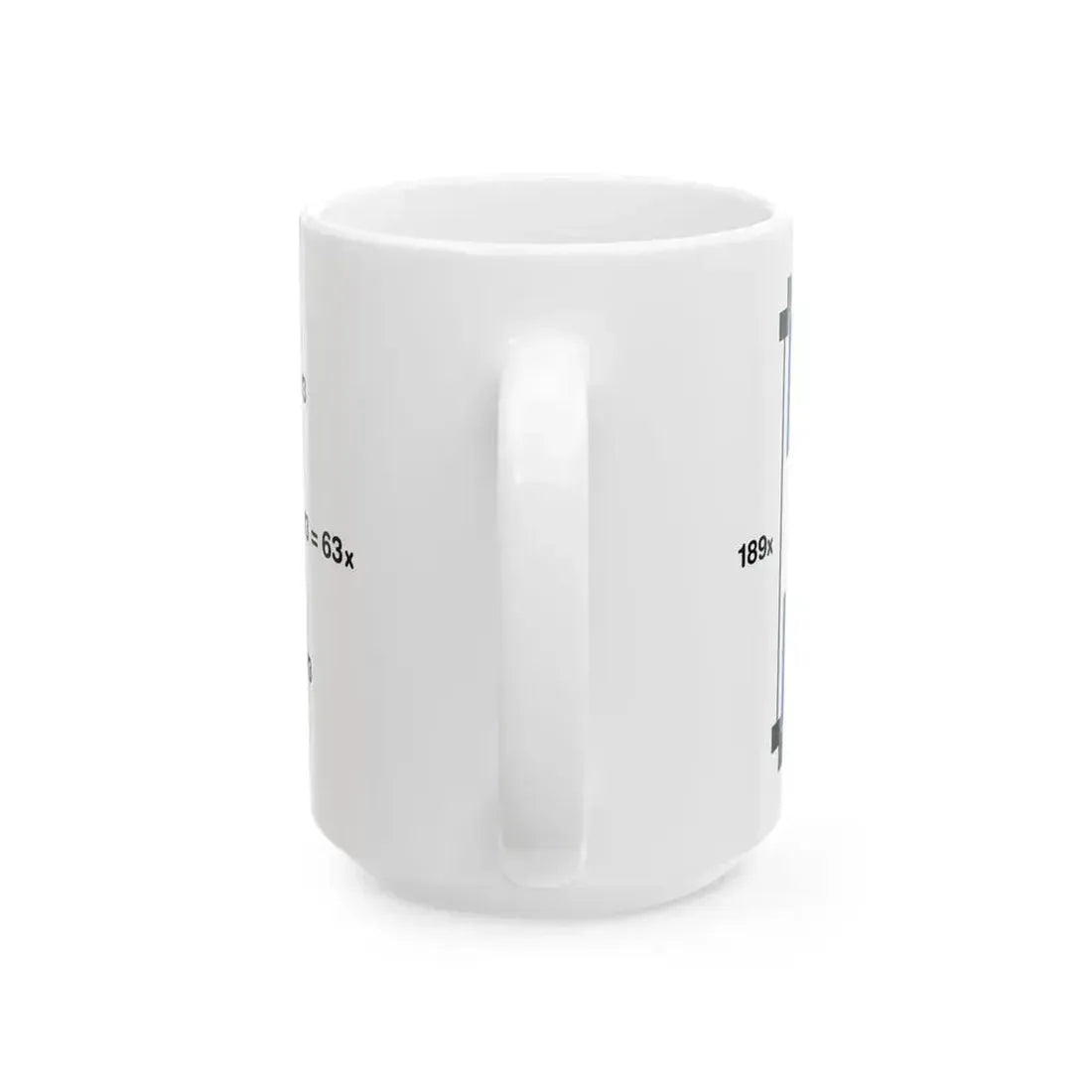 Flag of El Salvador Construction Sheet (El Salvador) White Coffee Mug - Go Mug Yourself