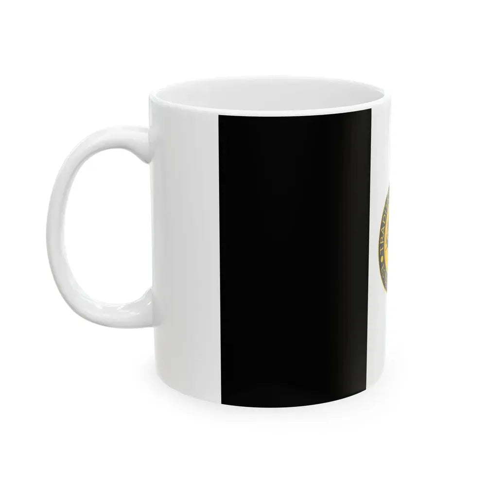 Flag of Elba Alabama (United States) White Coffee Mug - Go Mug Yourself