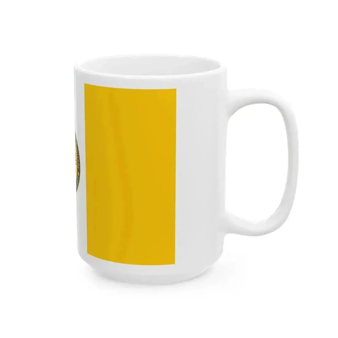 Flag of Elba Alabama (United States) White Coffee Mug - Go Mug Yourself
