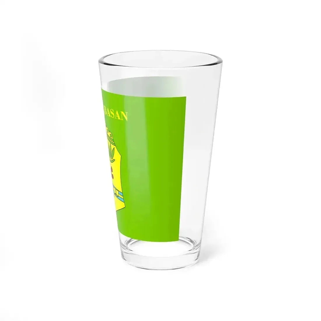 Flag of Elbasan Albania - Pint Glass 16oz - Go Mug Yourself