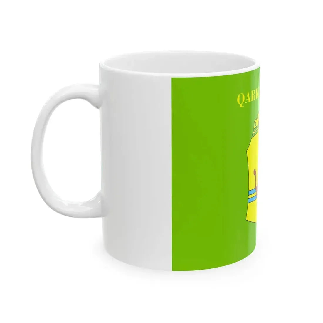 Flag of Elbasan (Albania) White Coffee Mug - Go Mug Yourself