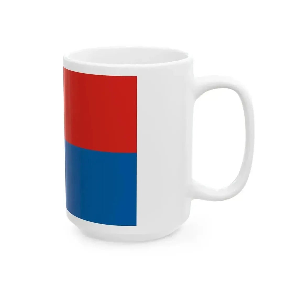 Flag of Elek variant (Hungary) White Coffee Mug - Go Mug Yourself