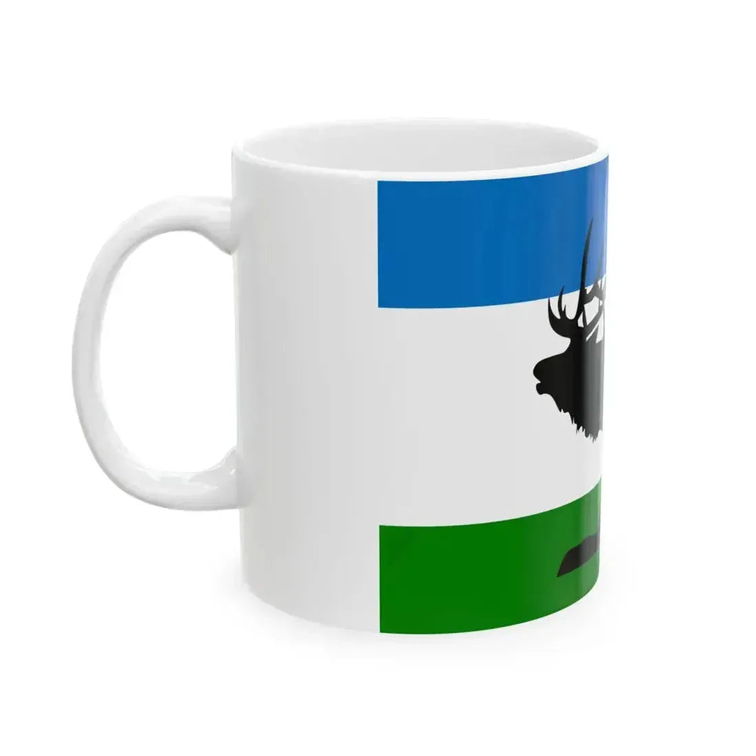 Flag of Elk Ridge Utah (United States) White Coffee Mug - Go Mug Yourself
