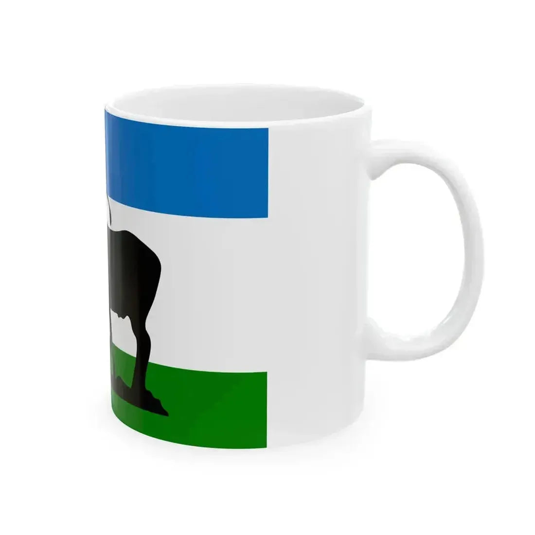 Flag of Elk Ridge Utah (United States) White Coffee Mug - Go Mug Yourself