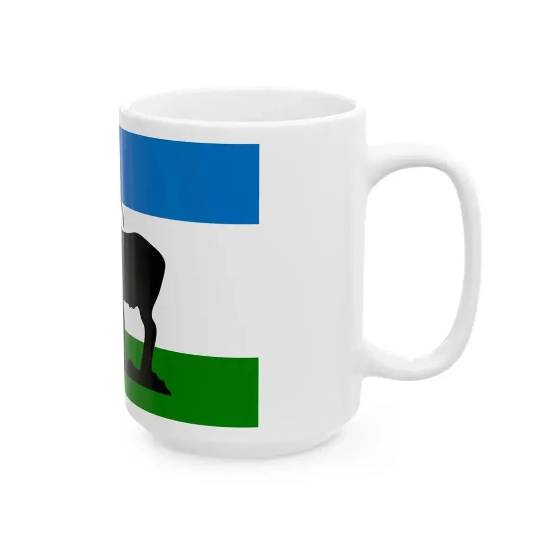Flag of Elk Ridge Utah (United States) White Coffee Mug - Go Mug Yourself