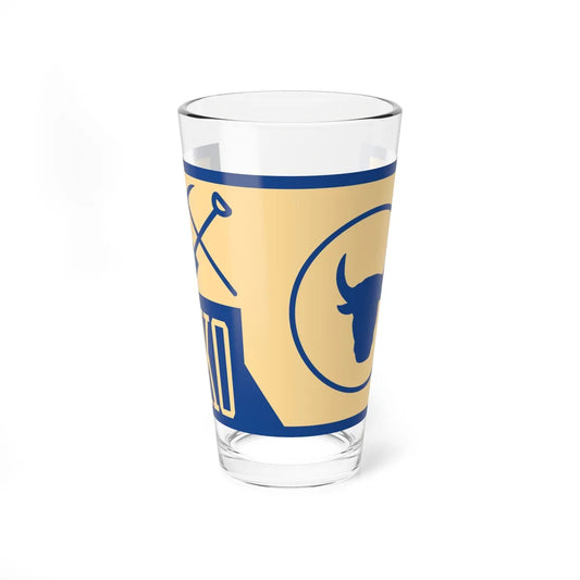 Flag of Elko County Nevada (United States) Pint Glass 16oz 16oz - Go Mug Yourself