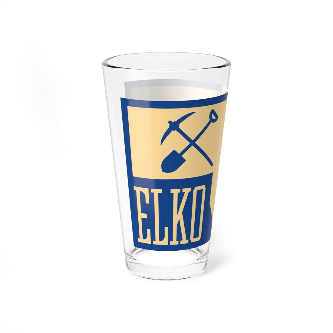 Flag of Elko County Nevada (United States) Pint Glass 16oz - Go Mug Yourself