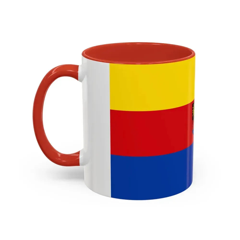 Flag of Emden Germany - Accent Coffee Mug - Go Mug Yourself