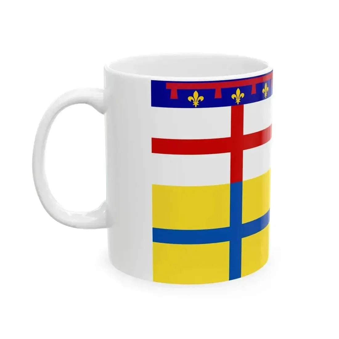 Flag of Emilia (Italy) White Coffee Mug - Go Mug Yourself
