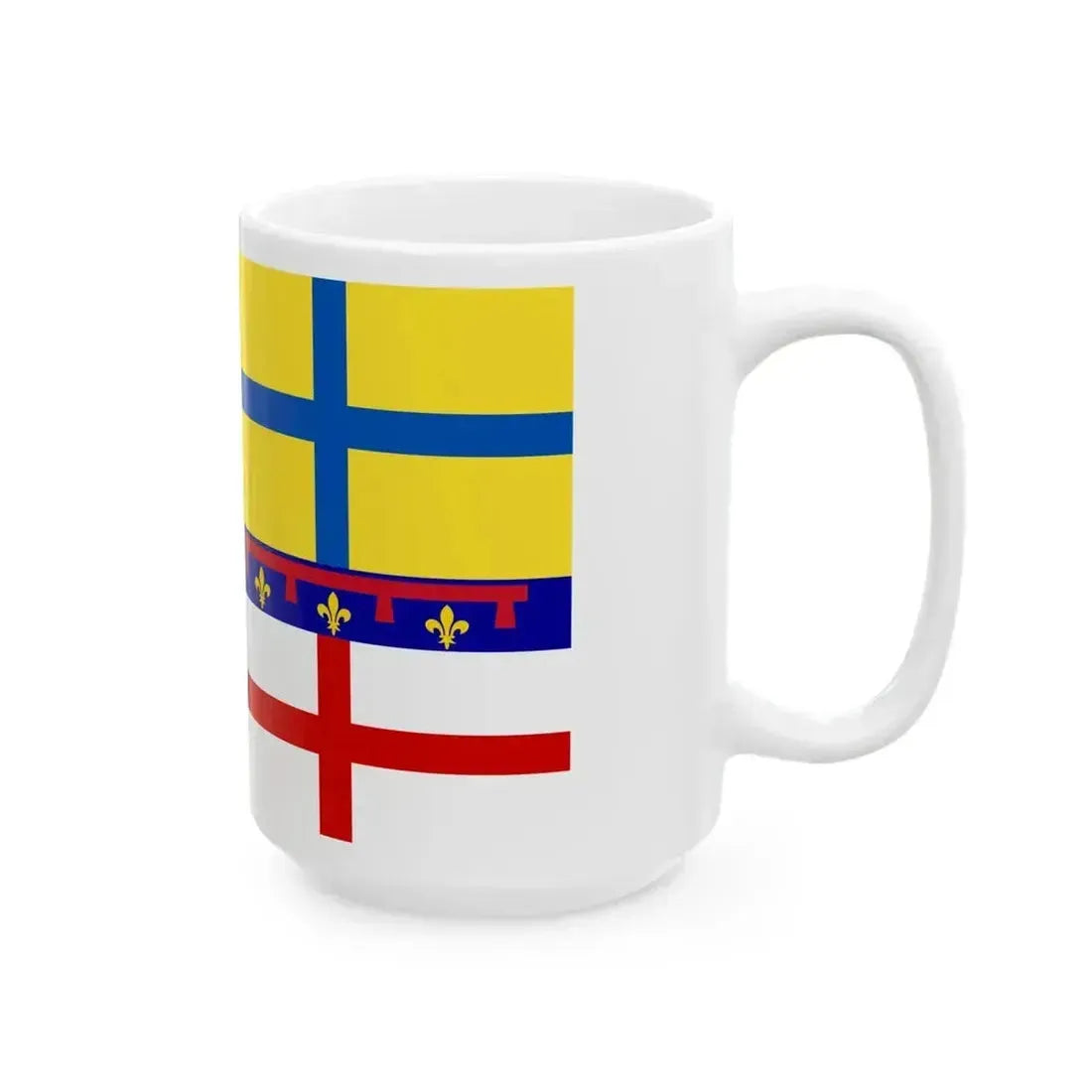 Flag of Emilia (Italy) White Coffee Mug - Go Mug Yourself