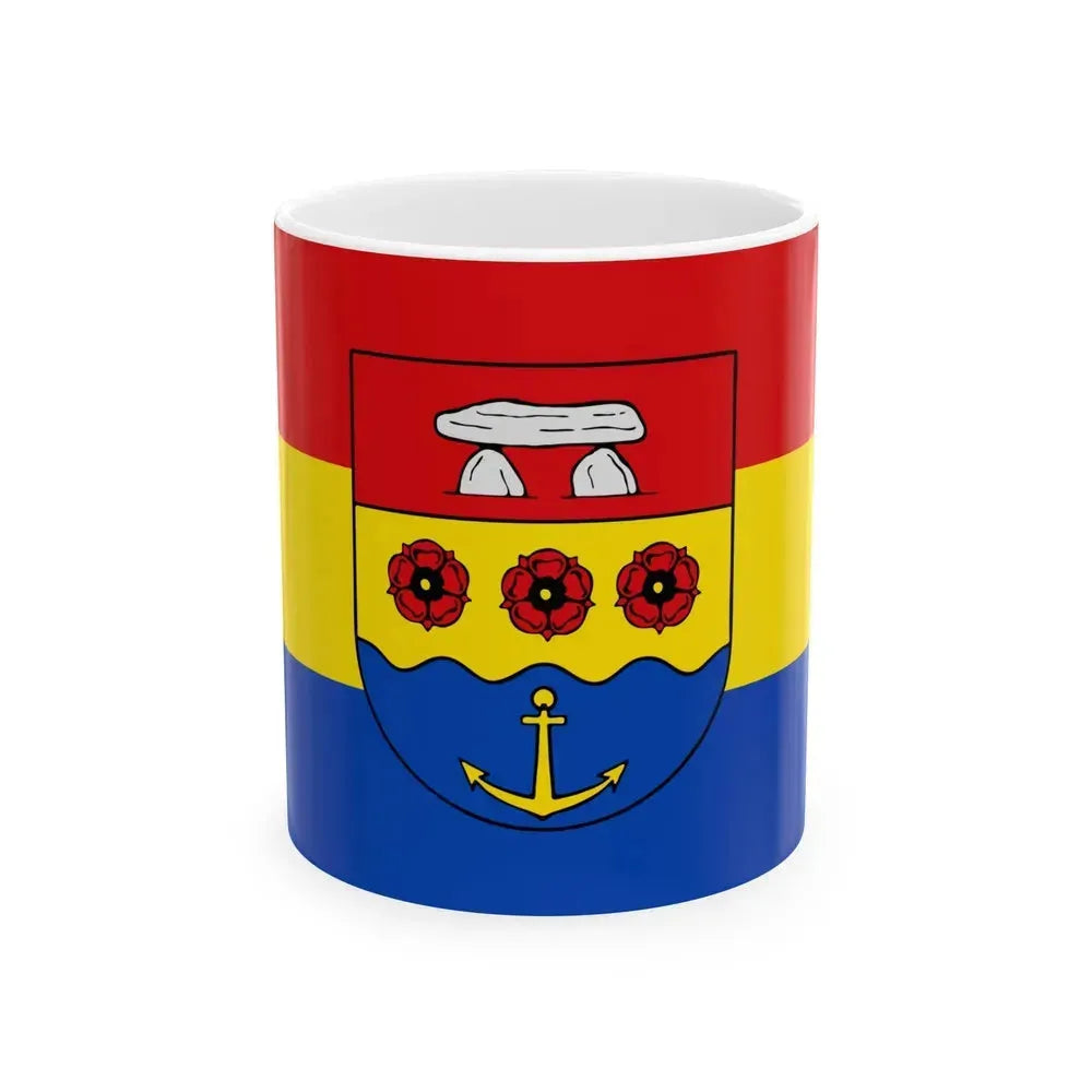 Flag of Emsland Germany - White Coffee Mug 11oz - Go Mug Yourself