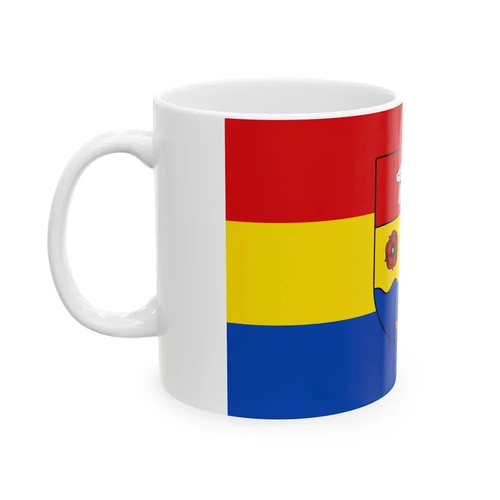 Flag of Emsland Germany - White Coffee Mug - Go Mug Yourself