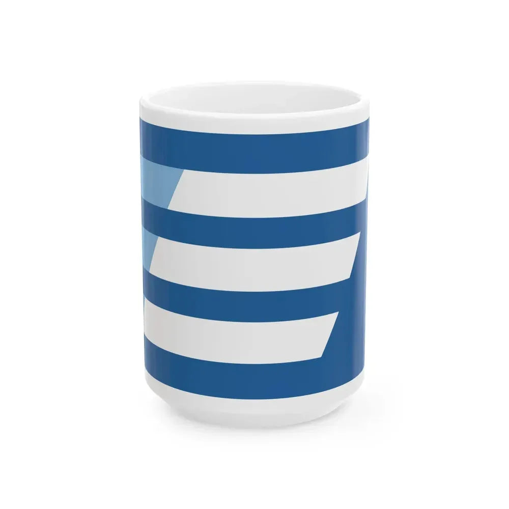 Flag of Enid Oklahoma (United States) White Coffee Mug 15oz - Go Mug Yourself