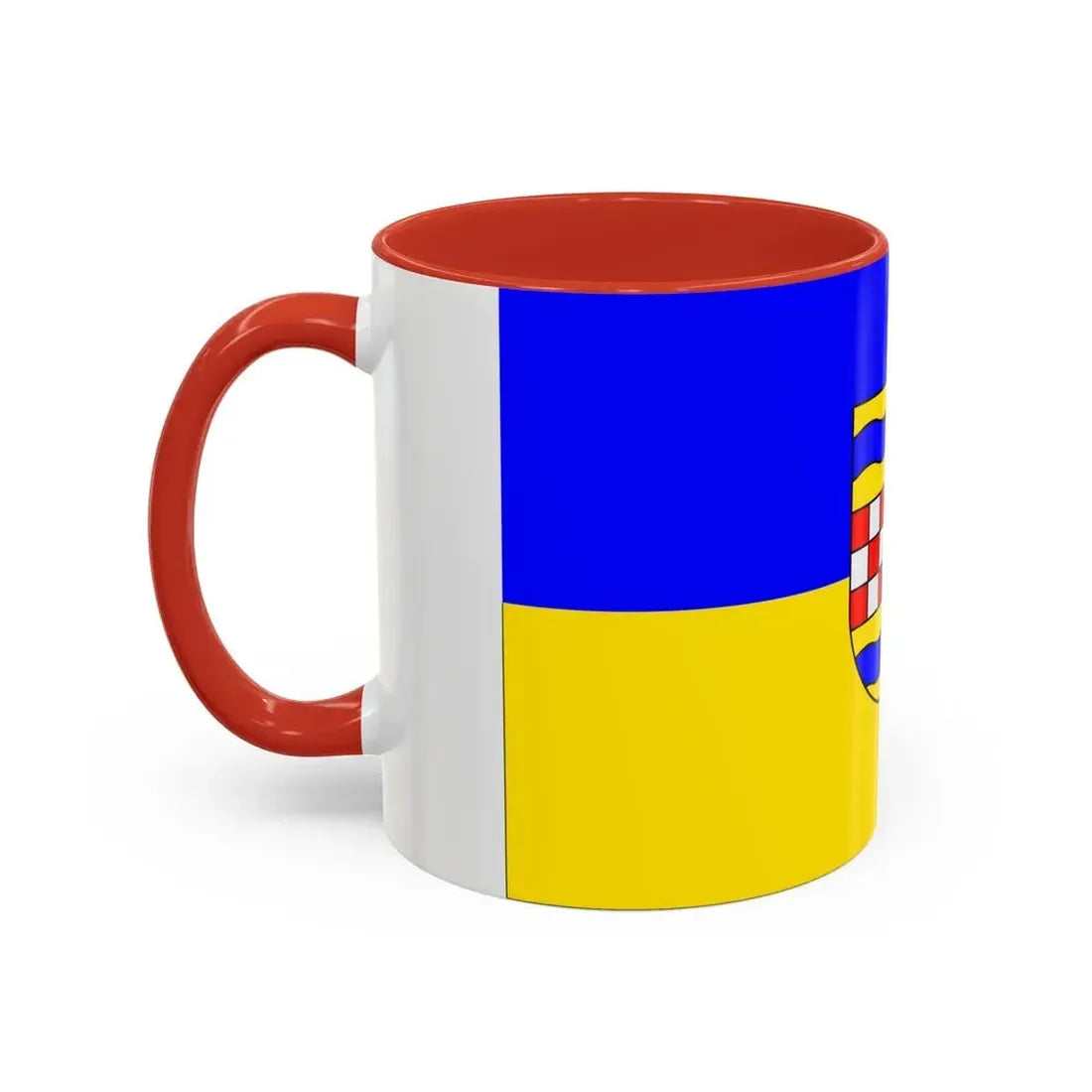 Flag of Ennepe Ruhr 2 Germany - Accent Coffee Mug - Go Mug Yourself