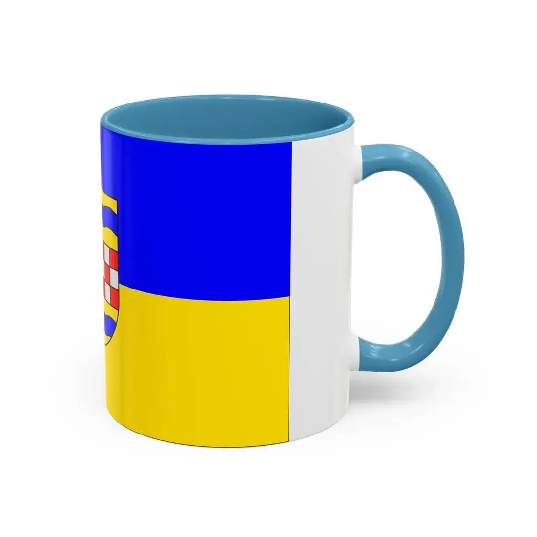Flag of Ennepe Ruhr 2 Germany - Accent Coffee Mug - Go Mug Yourself