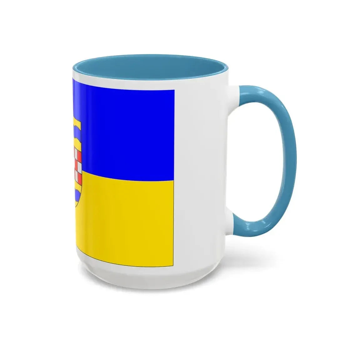 Flag of Ennepe Ruhr 2 Germany - Accent Coffee Mug - Go Mug Yourself