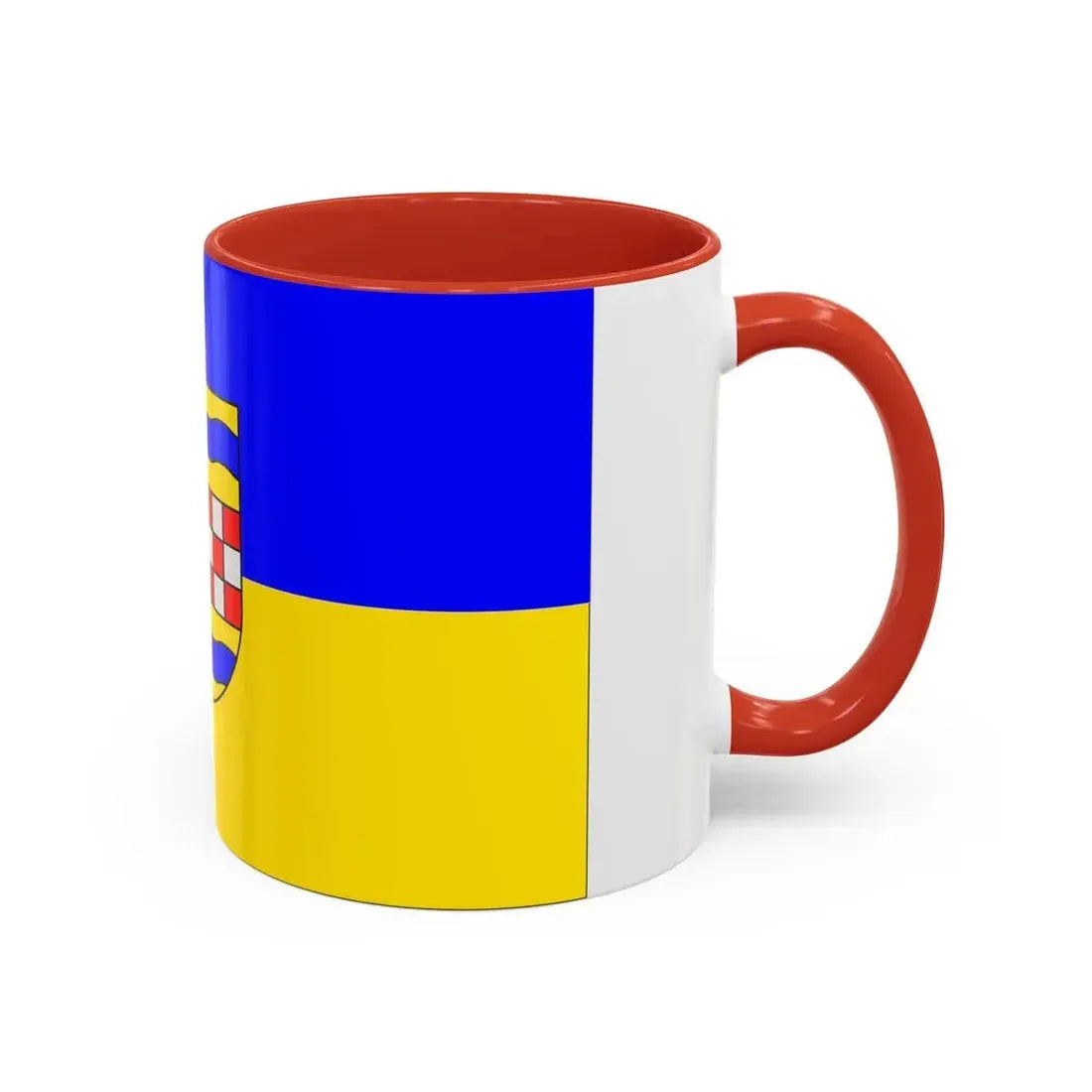 Flag of Ennepe Ruhr 2 Germany - Accent Coffee Mug - Go Mug Yourself