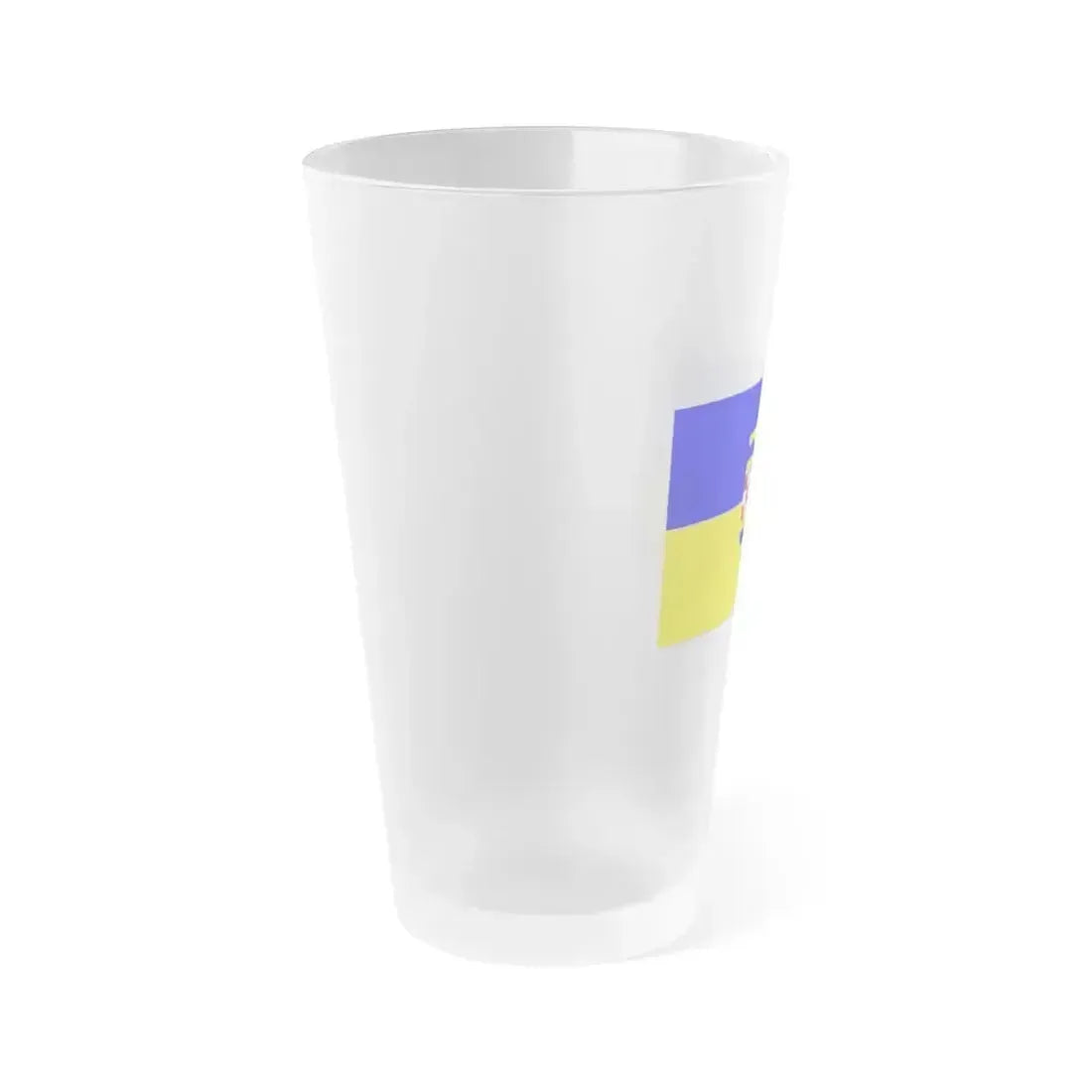 Flag of Ennepe Ruhr 2 Germany - Frosted Pint Glass 16oz - Go Mug Yourself