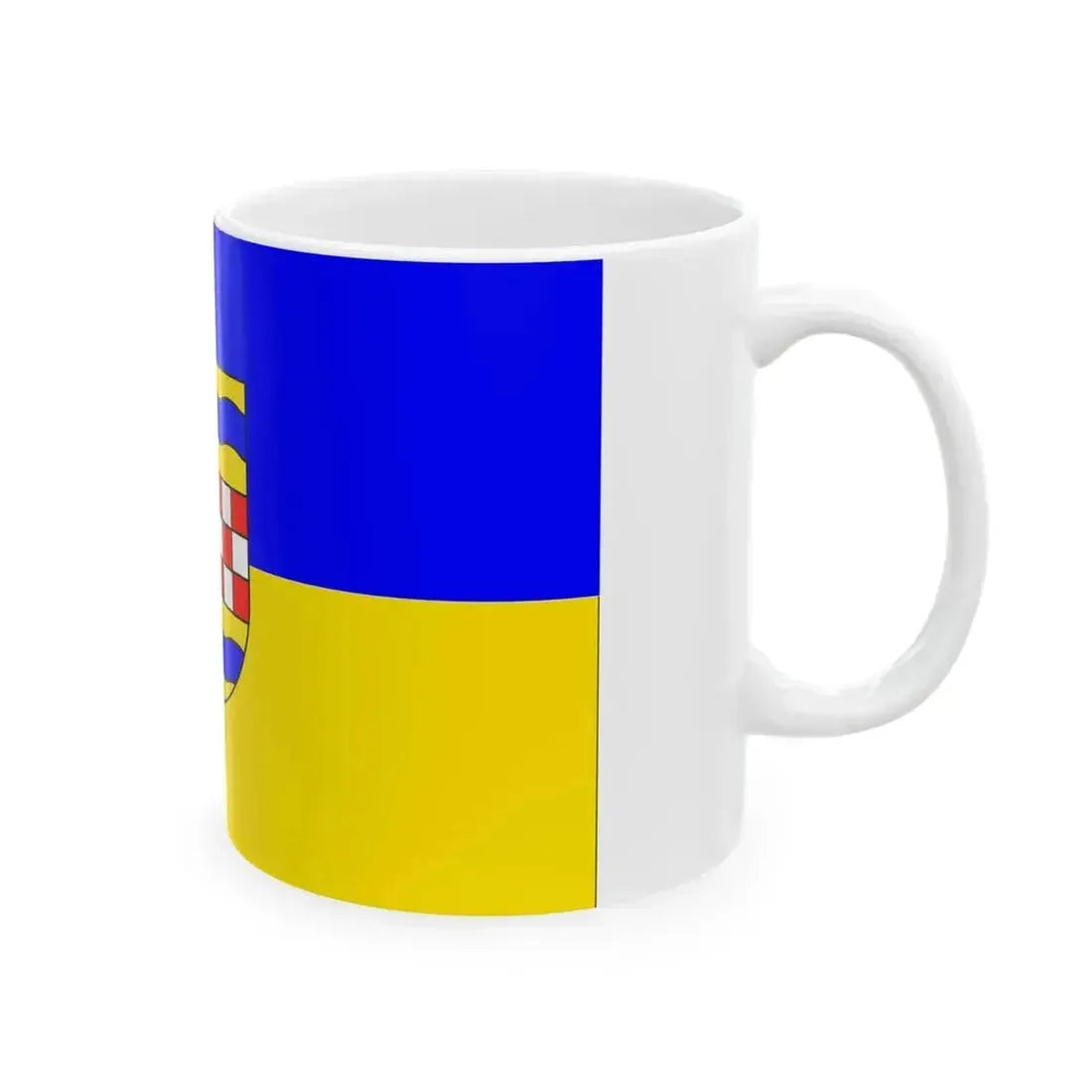 Flag of Ennepe Ruhr 2 Germany - White Coffee Mug - Go Mug Yourself