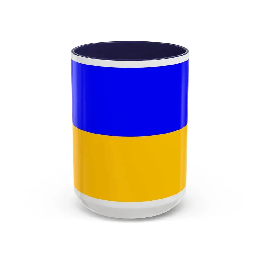 Flag of Ennepe Ruhr Germany - Accent Coffee Mug 15oz Navy - Go Mug Yourself