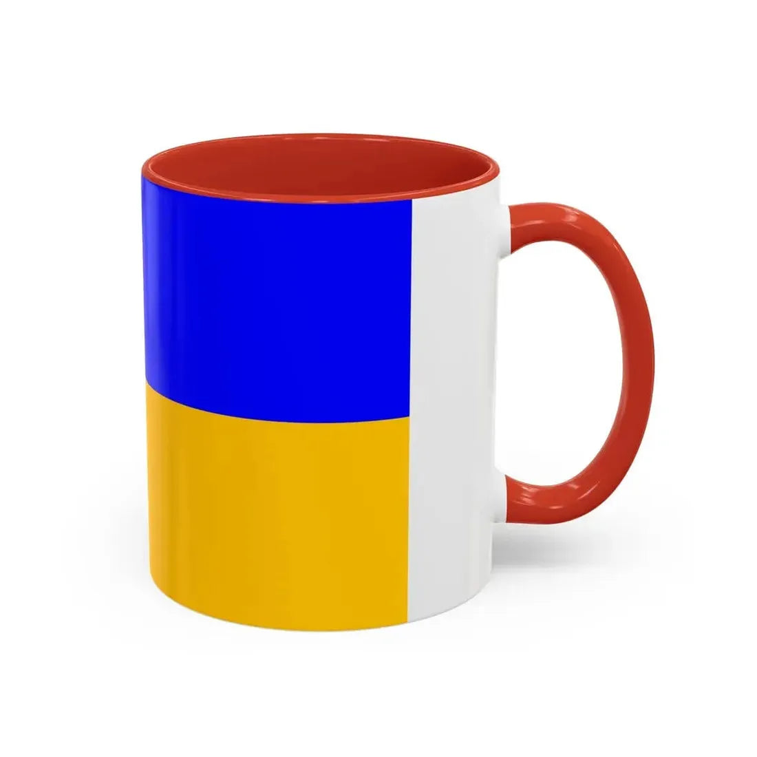 Flag of Ennepe Ruhr Germany - Accent Coffee Mug - Go Mug Yourself