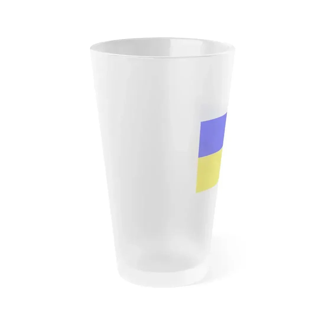 Flag of Ennepe Ruhr Germany - Frosted Pint Glass 16oz - Go Mug Yourself