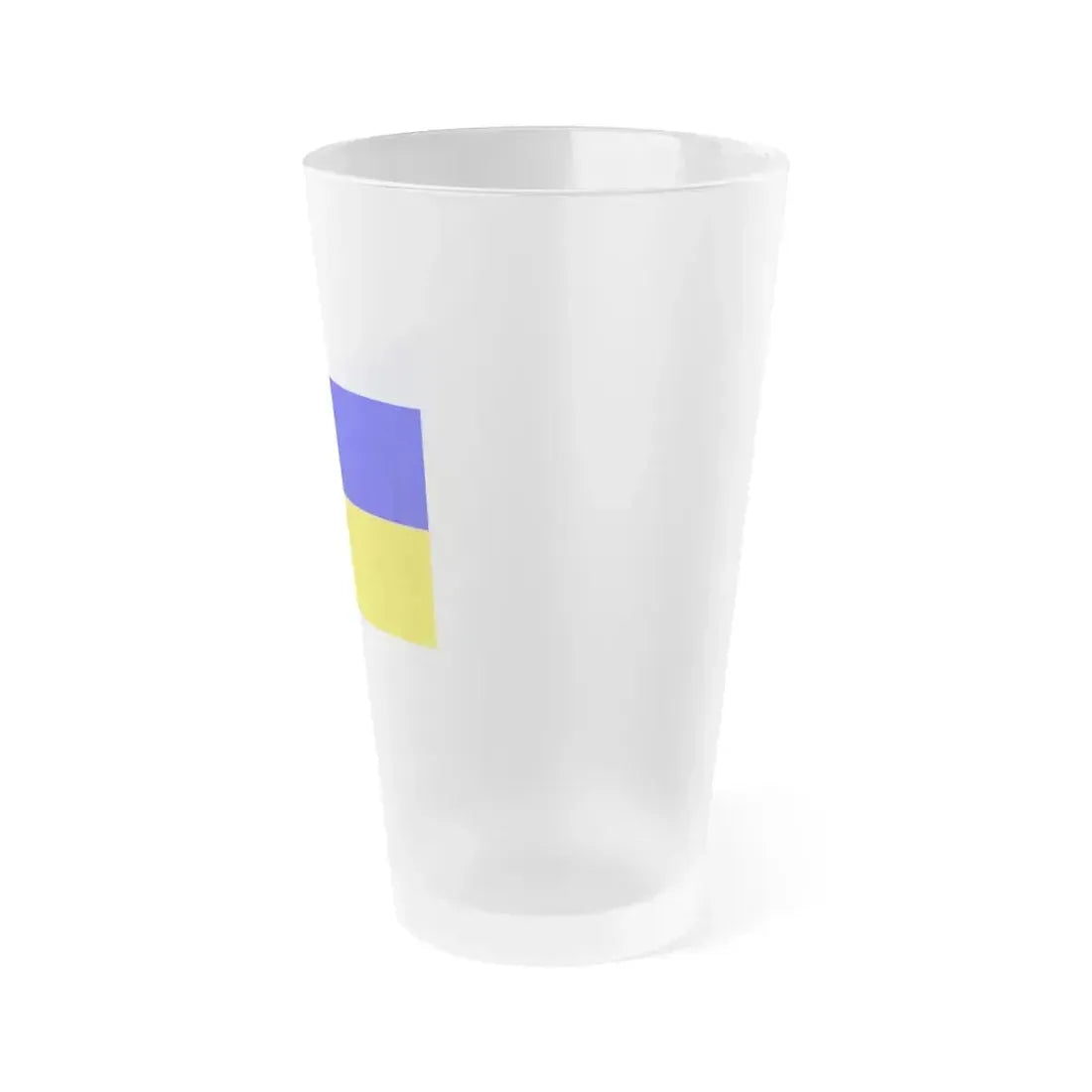 Flag of Ennepe Ruhr Germany - Frosted Pint Glass 16oz - Go Mug Yourself