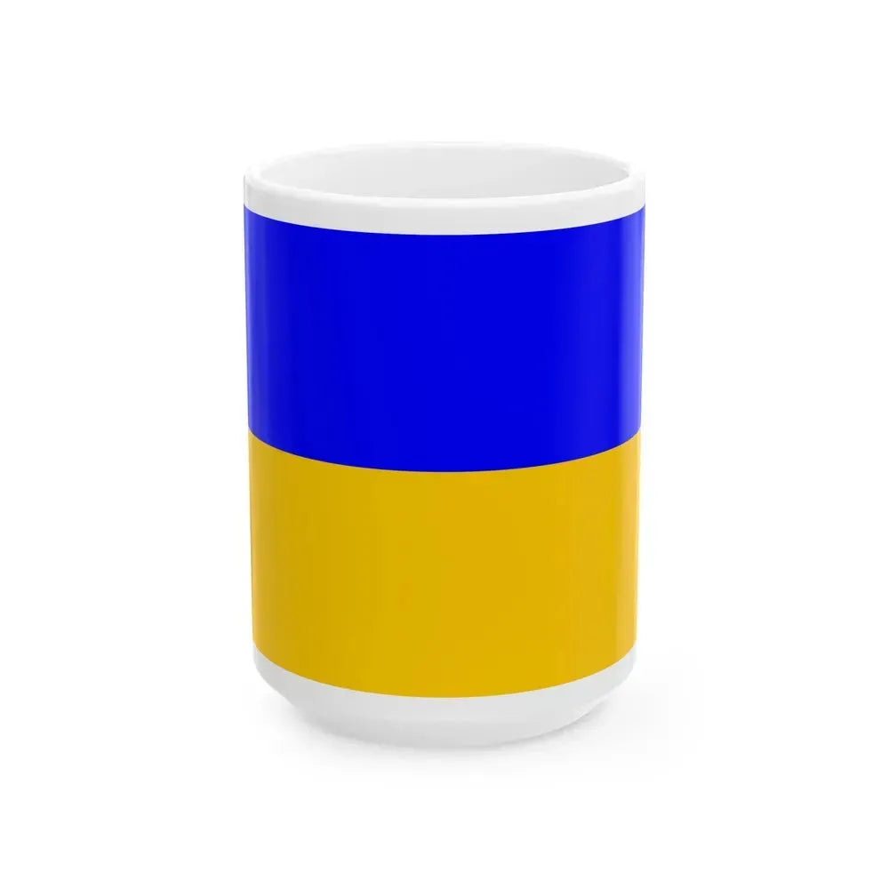 Flag of Ennepe Ruhr Germany - White Coffee Mug 15oz - Go Mug Yourself