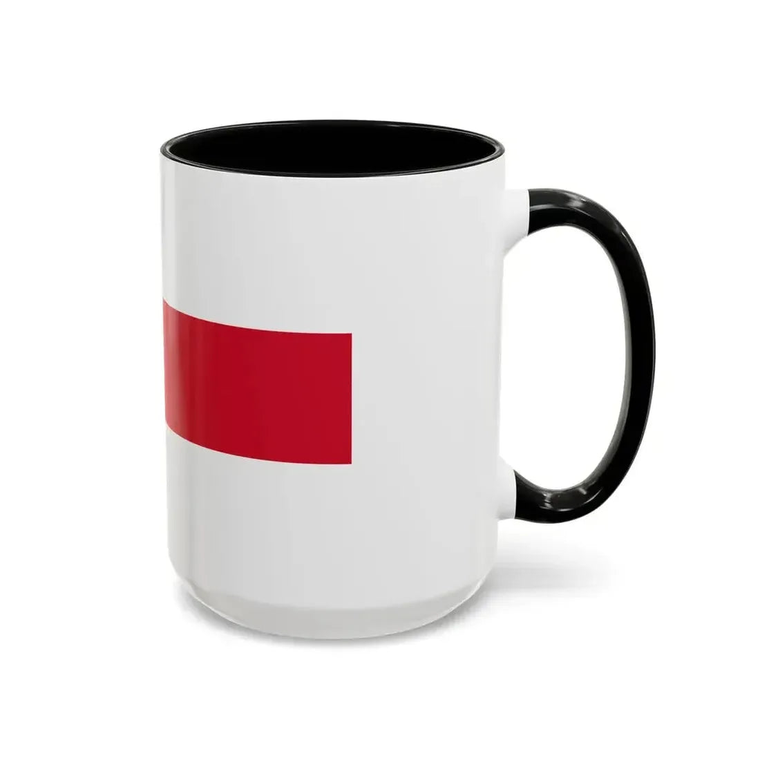 Flag of Enschede the largest city of the Twente region and the province of Overijssel Netherlands - Accent Coffee Mug - Go Mug Yourself