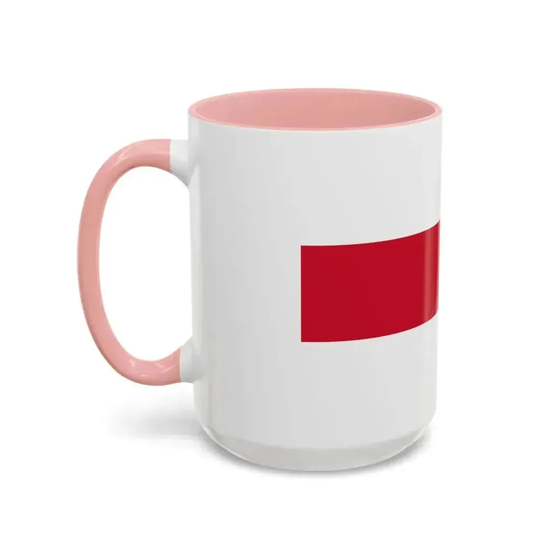 Flag of Enschede the largest city of the Twente region and the province of Overijssel Netherlands - Accent Coffee Mug - Go Mug Yourself