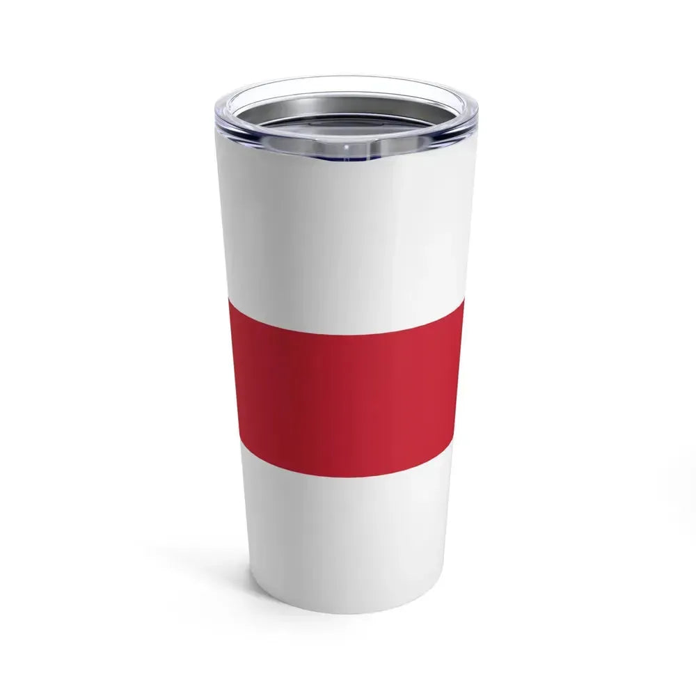 Flag of Enschede the largest city of the Twente region and the province of Overijssel Netherlands - Tumbler 20oz - Go Mug Yourself