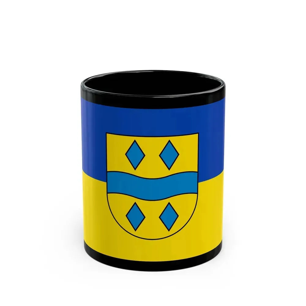 Flag of Enzkreis Germany - Black Coffee Mug 11oz - Go Mug Yourself