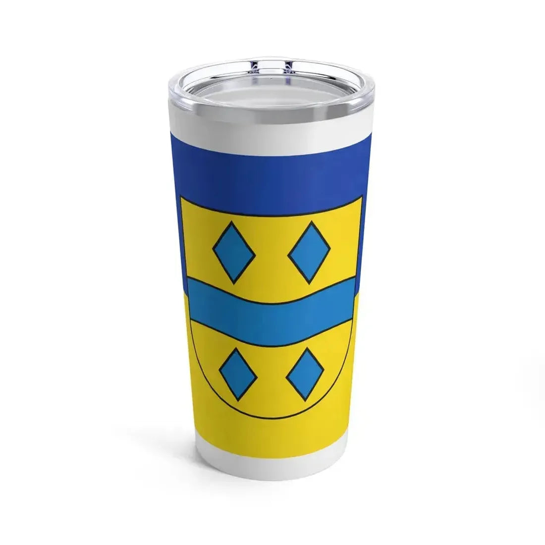 Flag of Enzkreis Germany - Tumbler 20oz 20oz - Go Mug Yourself