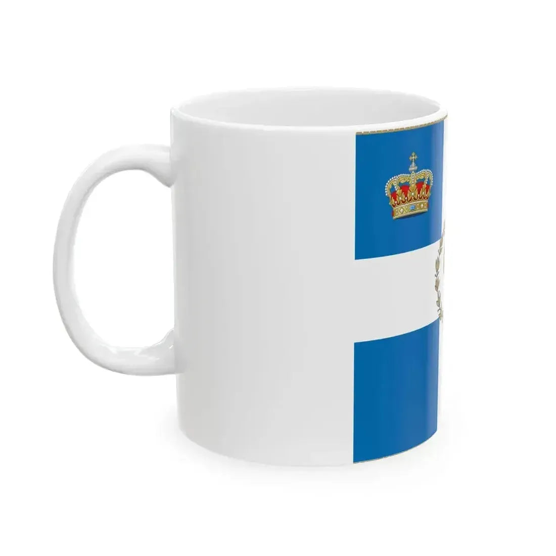 Flag of EON (Greece) White Coffee Mug - Go Mug Yourself
