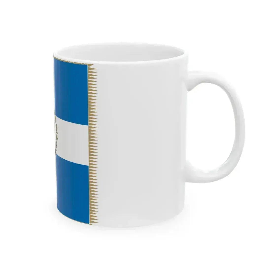 Flag of EON (Greece) White Coffee Mug - Go Mug Yourself