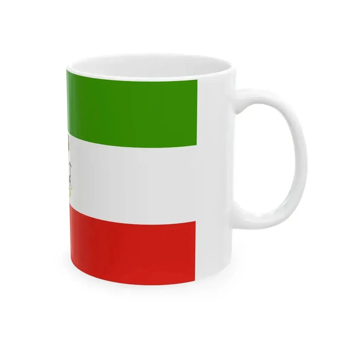 Flag of Equatorial Guinea 1973-1979 (Equatorial Guinea) White Coffee Mug - Go Mug Yourself