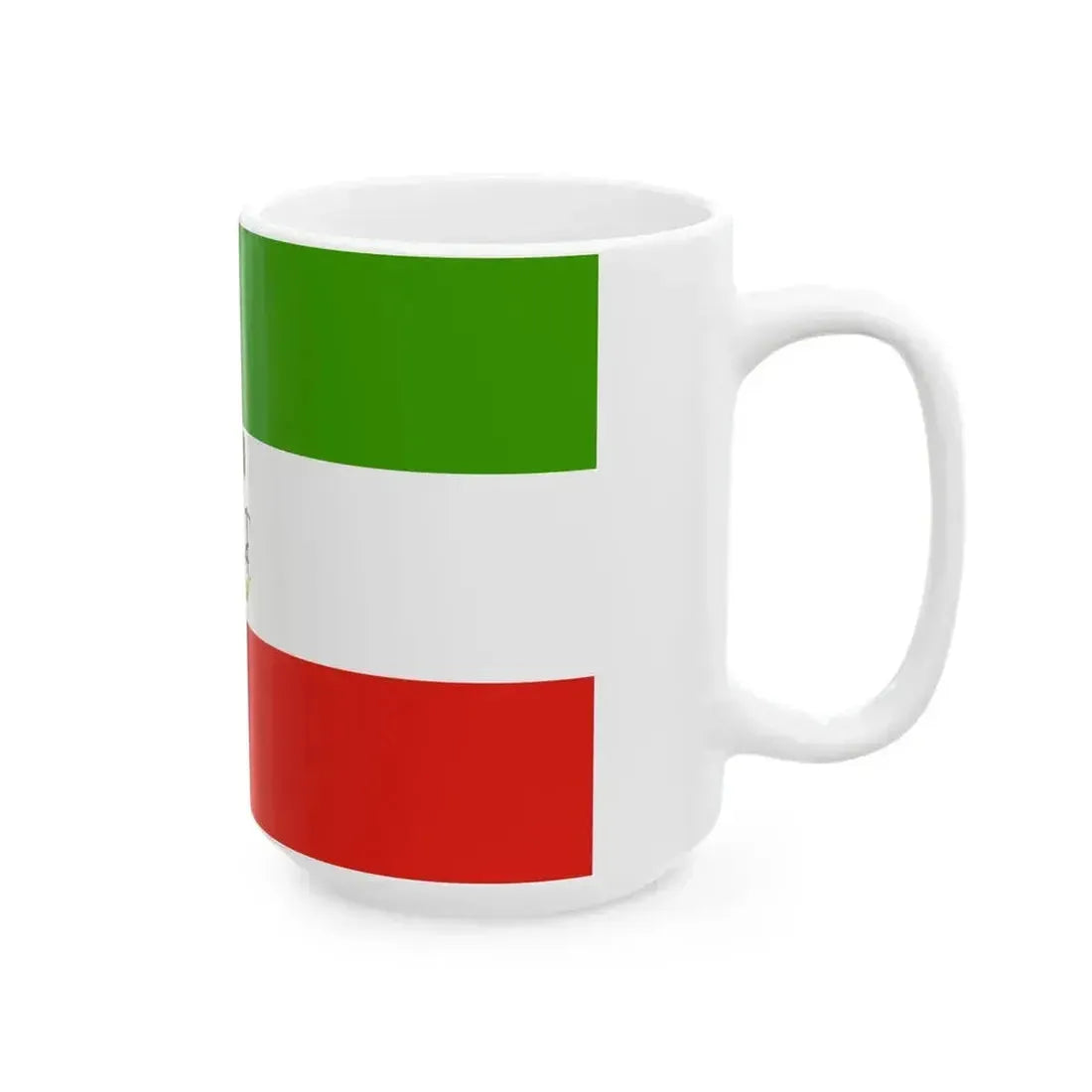 Flag of Equatorial Guinea 1973-1979 (Equatorial Guinea) White Coffee Mug - Go Mug Yourself