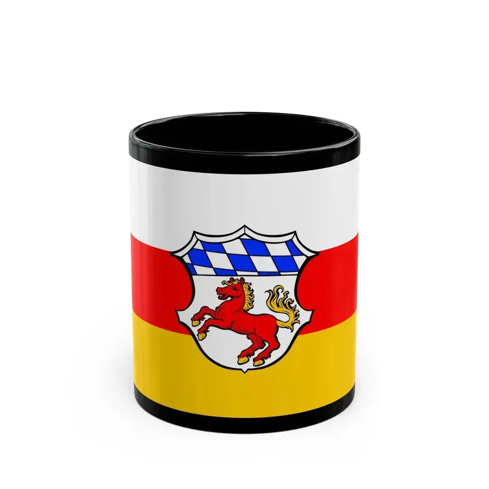 Flag of Erding Germany - Black Coffee Mug 11oz - Go Mug Yourself