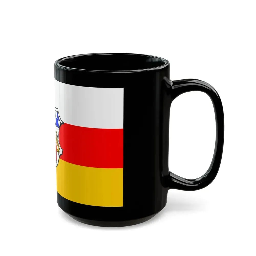 Flag of Erding Germany - Black Coffee Mug - Go Mug Yourself