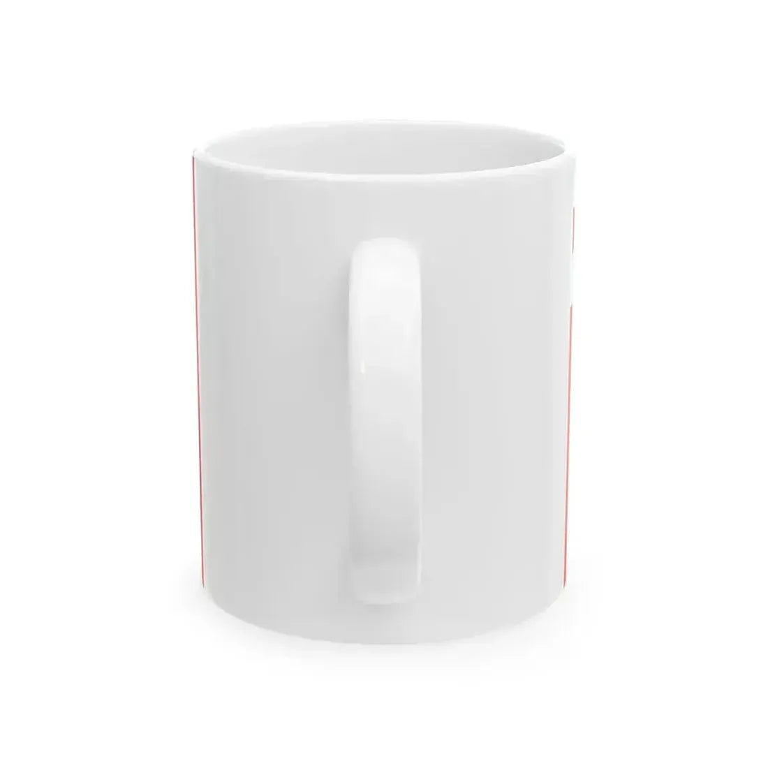 Flag of Eredvi municipality (Georgia) White Coffee Mug - Go Mug Yourself