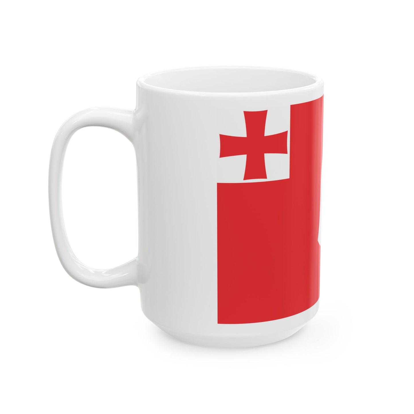 Flag of Eredvi municipality (Georgia) White Coffee Mug-Go Mug Yourself
