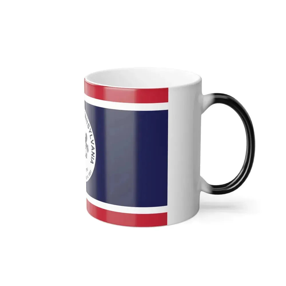 Flag of Erie, Pennsylvania - Color Changing Coffee Mug - Go Mug Yourself