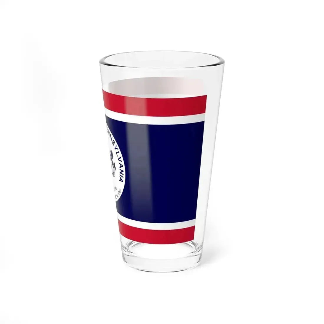 Flag of Erie, Pennsylvania - Pint Glass 16oz - Go Mug Yourself