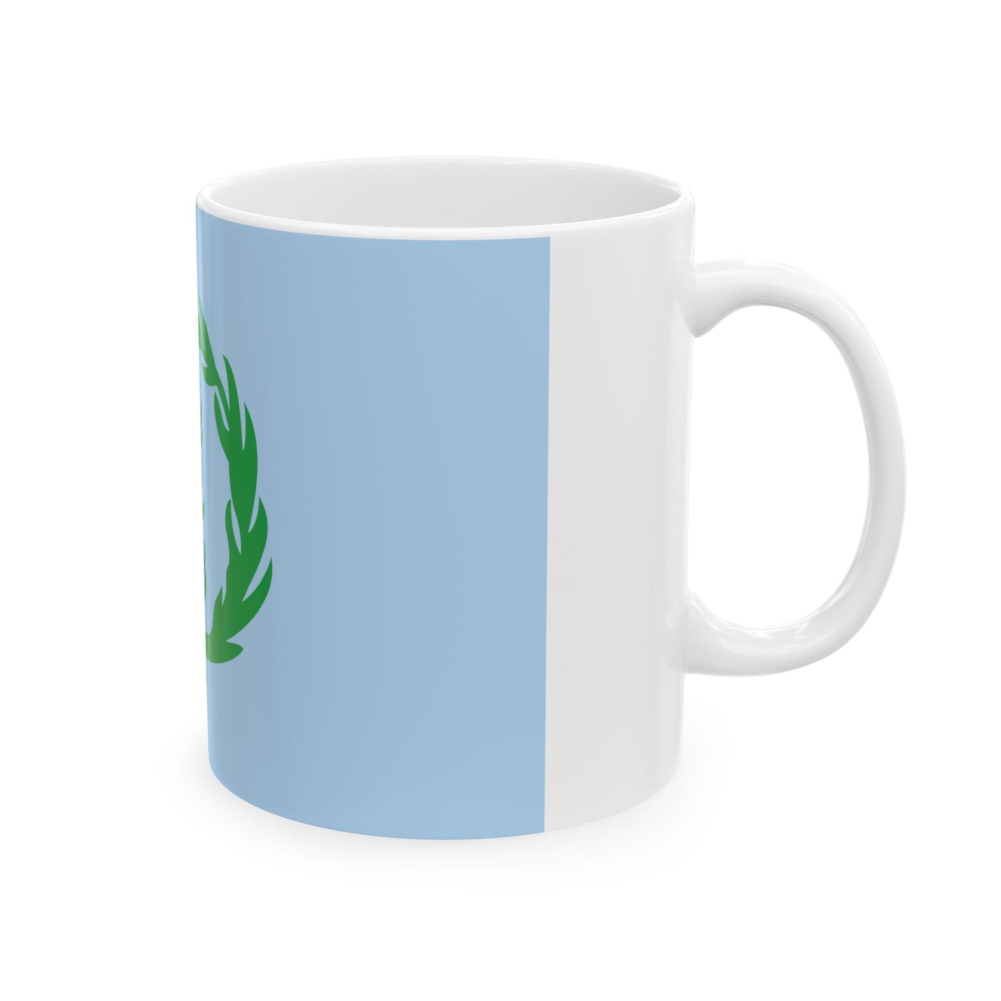 Flag of Eritrea 1952-1961 (Eritrea) White Coffee Mug-Go Mug Yourself