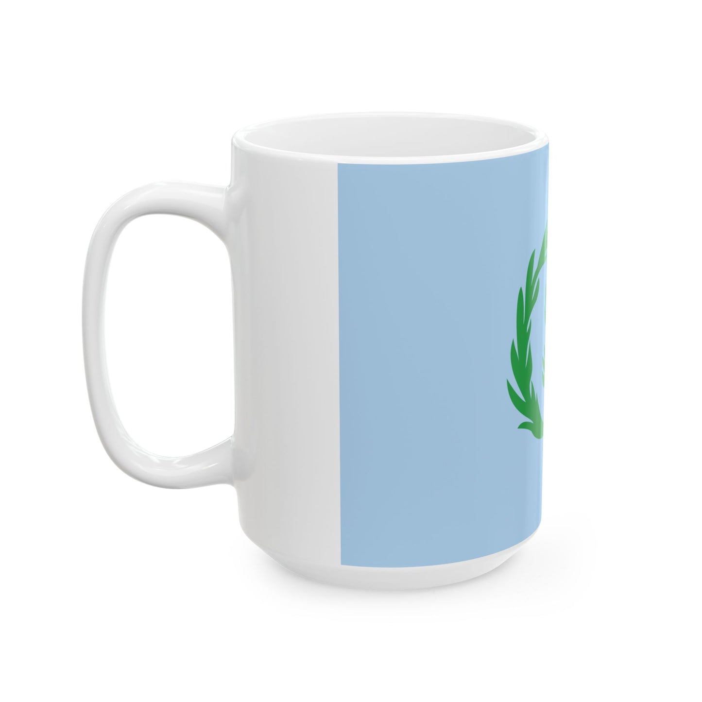 Flag of Eritrea 1952-1961 (Eritrea) White Coffee Mug-Go Mug Yourself