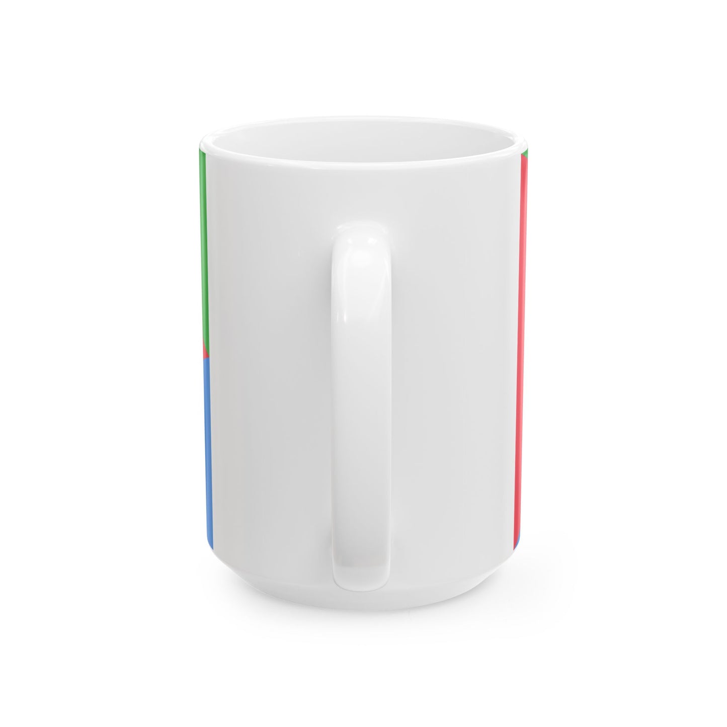 Flag of Eritrea 3-2 (Eritrea) White Coffee Mug-Go Mug Yourself
