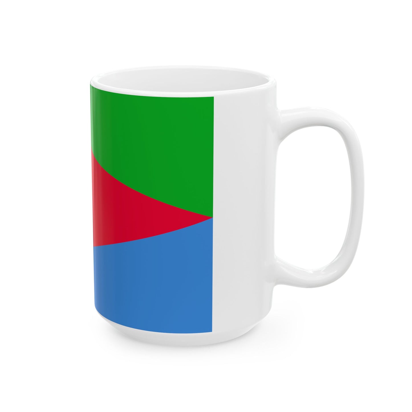 Flag of Eritrea 3-2 (Eritrea) White Coffee Mug-Go Mug Yourself