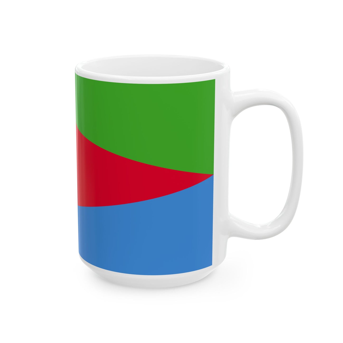 Flag of Eritrea (Eritrea) White Coffee Mug-Go Mug Yourself